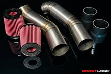 Load image into Gallery viewer, Boost Logic 4″ Titanium Intake Kit Nissan R35 GTR 09+