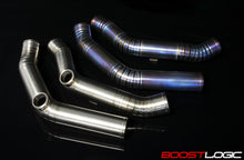 Load image into Gallery viewer, Boost Logic Titanium Upper Intercooler Pipes Nissan R35 GTR 09+