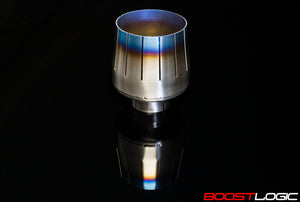 Boost Logic R35 F16 Titanium Exhaust Tip Set Nissan R35 GTR 09+