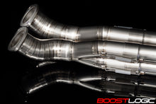 Load image into Gallery viewer, Boost Logic Formula Series Quadzilla Titanium Midpipe Nissan R35 GTR 09+