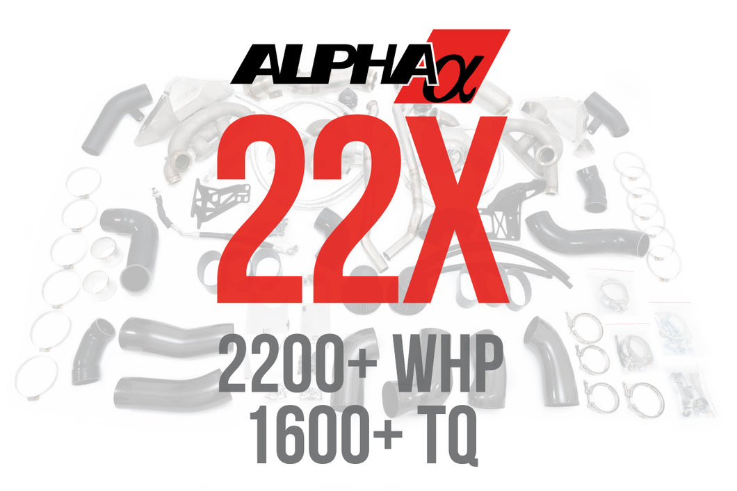 Alpha 22x R35 GTR Turbo Kit