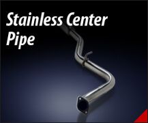 STAINLESS CENTER PIPE - EXHAUST Series