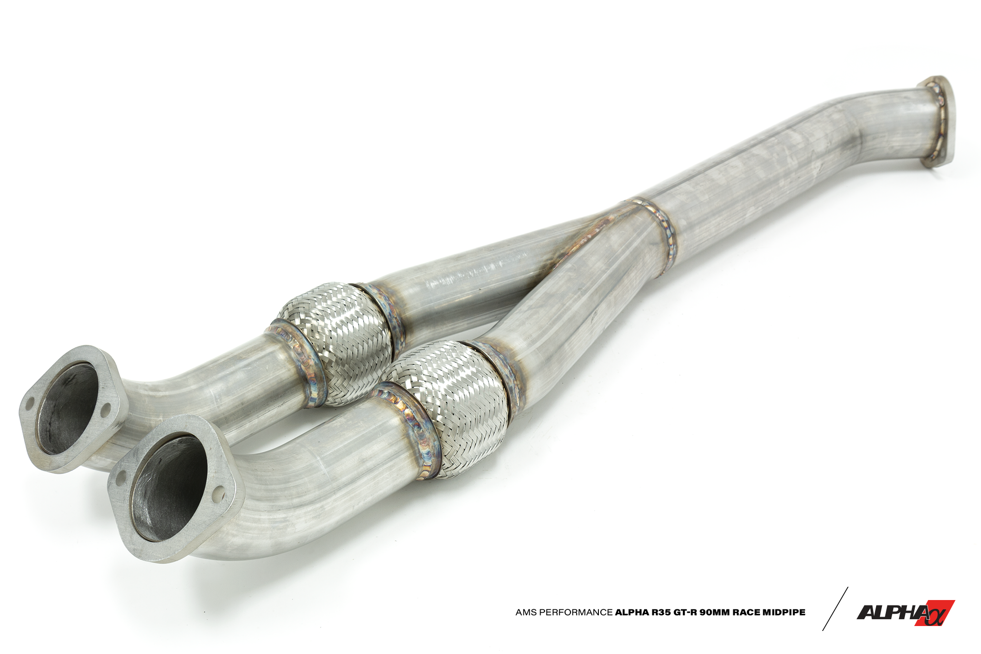 Alpha Performance R35 GT-R 90mm Race Midpipe – RD Engineering, Inc.