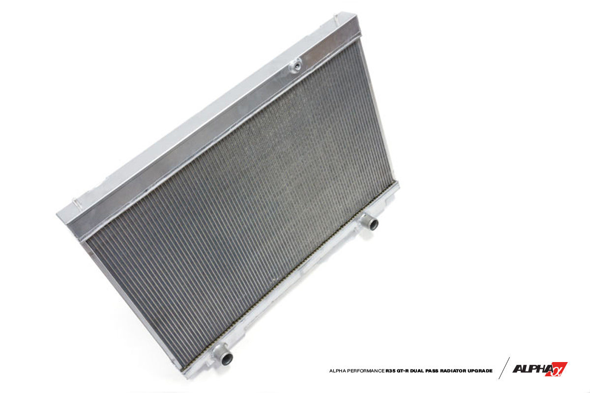 Alpha Performance R35 GT-R Dual Pass Radiator Upgrade – RD Engineering ...