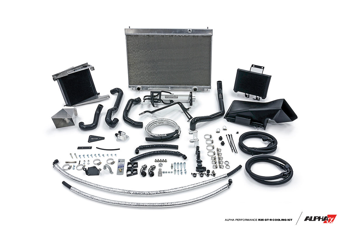R35 Gt R Radiator Overheating Alpha Performance R35 GT-R Cooling Kit – RD Engineering, Inc.