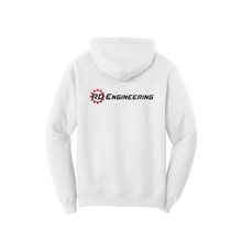 Load image into Gallery viewer, RD Engineering Logo Pullover Hoodie - White
