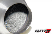 Load image into Gallery viewer, Alpha Performance R35 GT-R 90mm Catted Midpipe